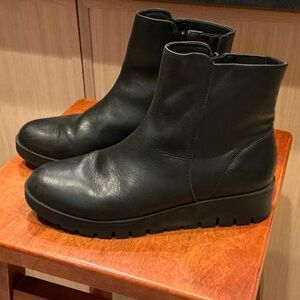 Rockport Black Ankle Boots